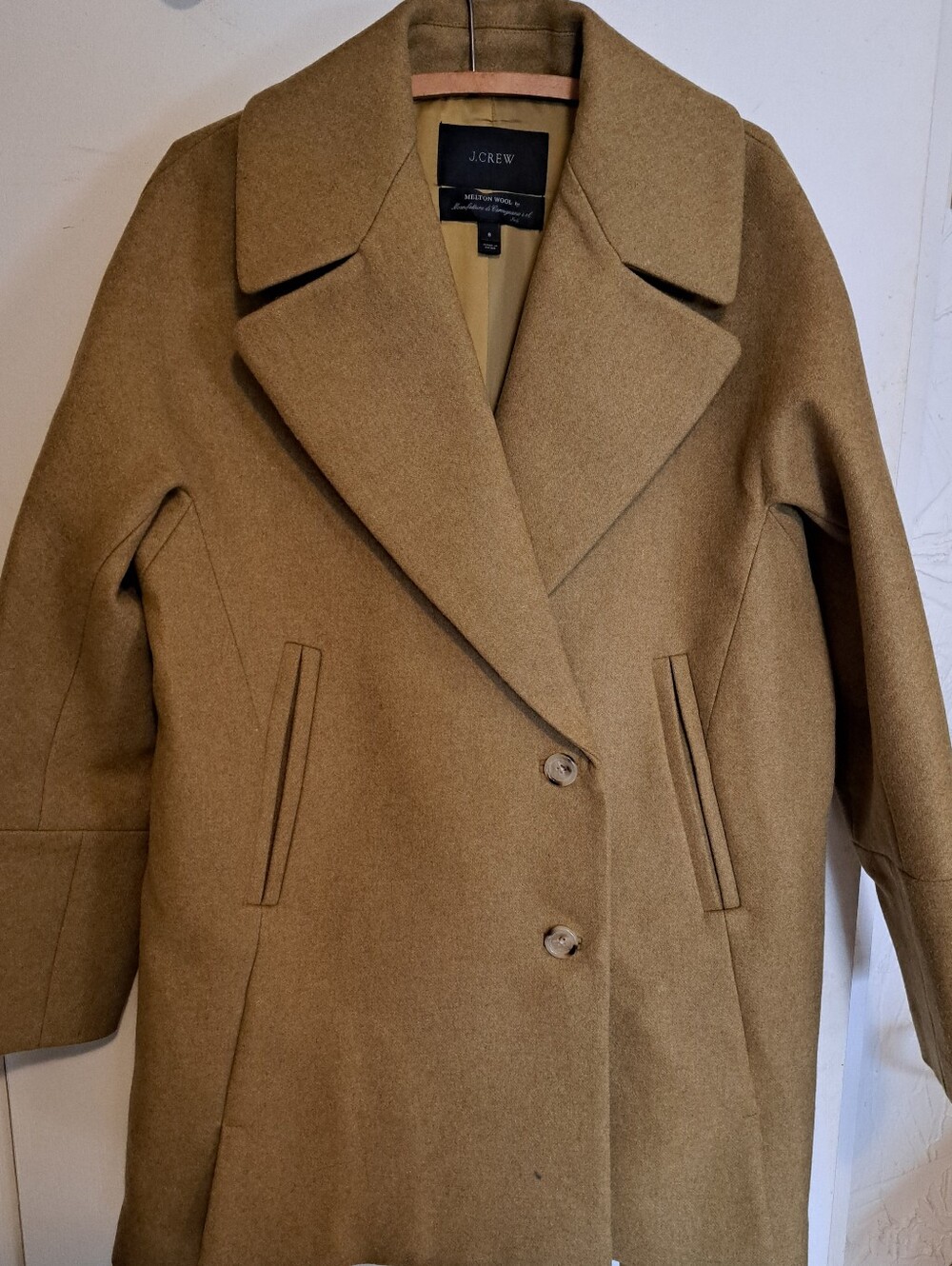 J. Crew Women's Wool-Blend Pea Coat